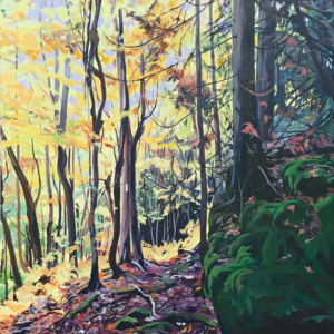 Into Sunlight, 24x36, Sold