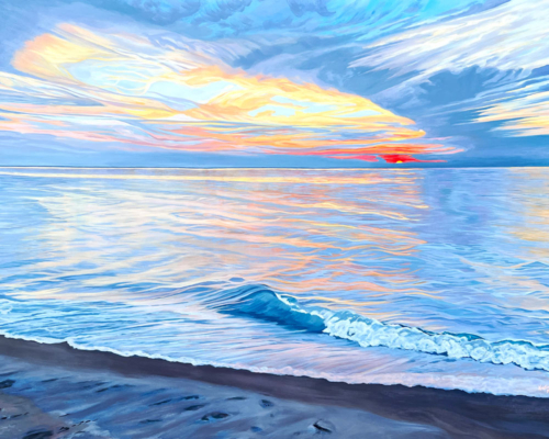 Peacefully Calm, 42x60, Sold